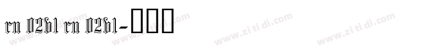 ru 02v1 ru 02v1字体转换